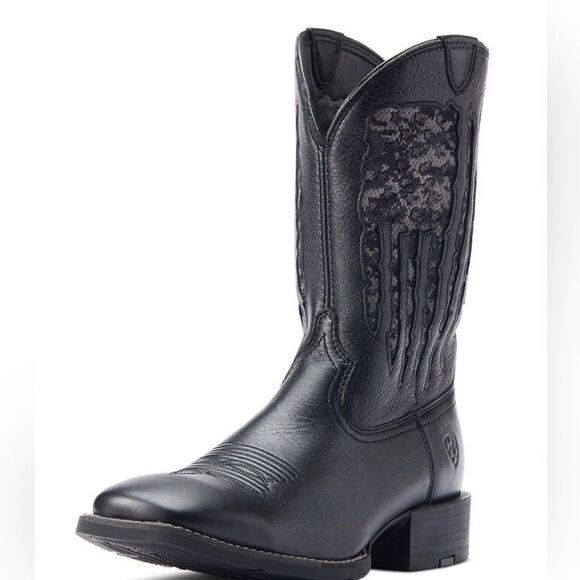 Ariat Men’s Sport My Country VentTekWestern Boots size 9 EE.